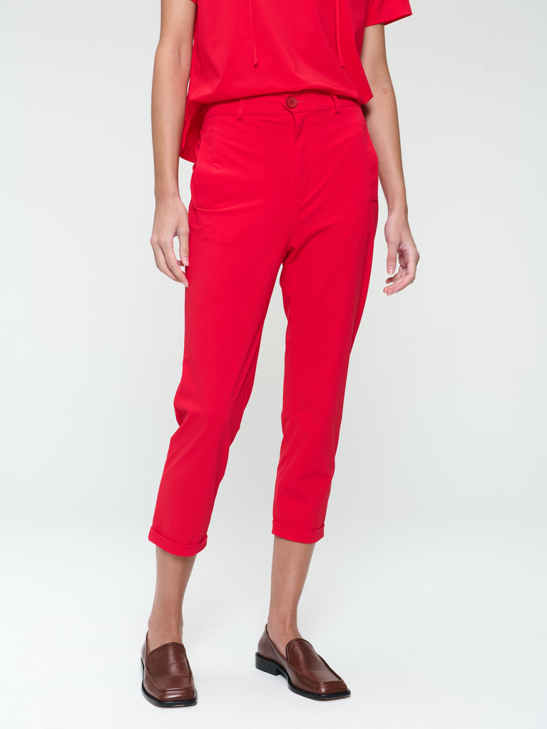 Jane Lushka Lena Pants Technical Jersey Red
