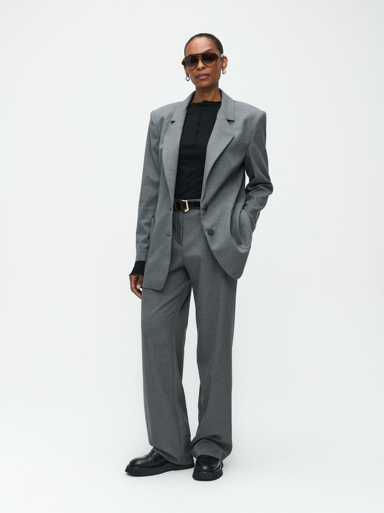 jane lushka Lennard Blazer Grey