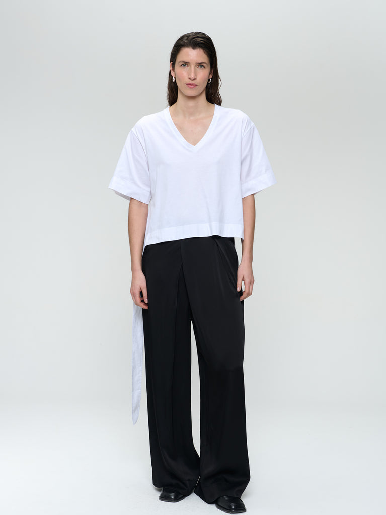 jane lushka Letty rayon viscose pants Black