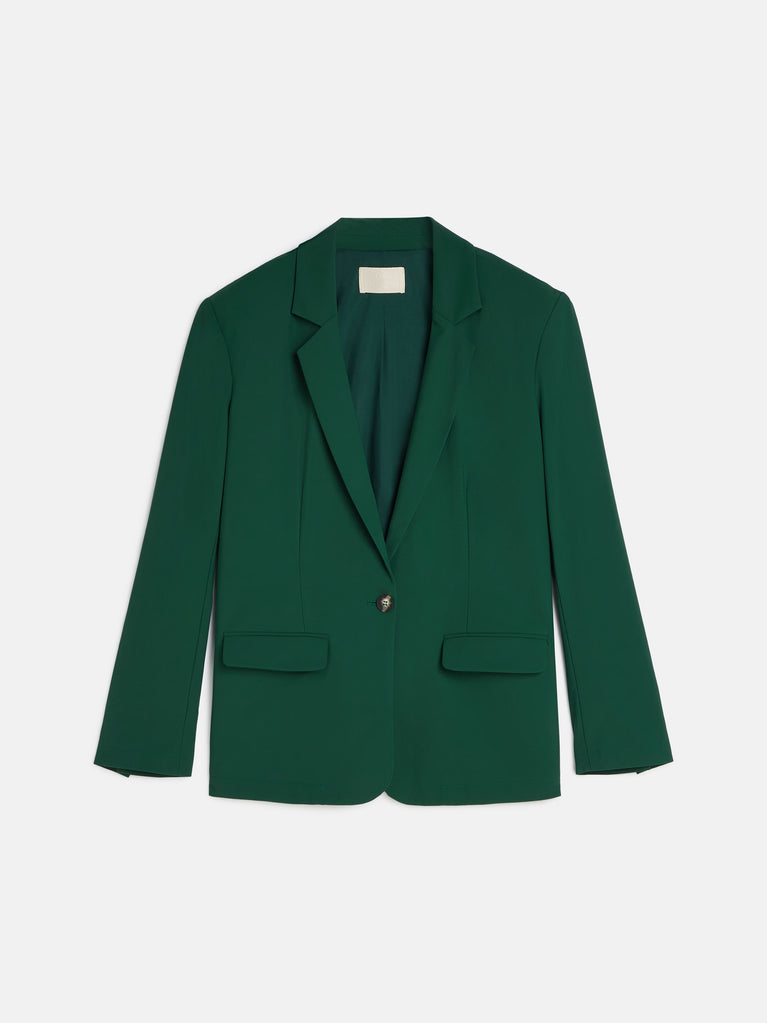 Jane Lushka Lima Blazer Technical Jersey Green