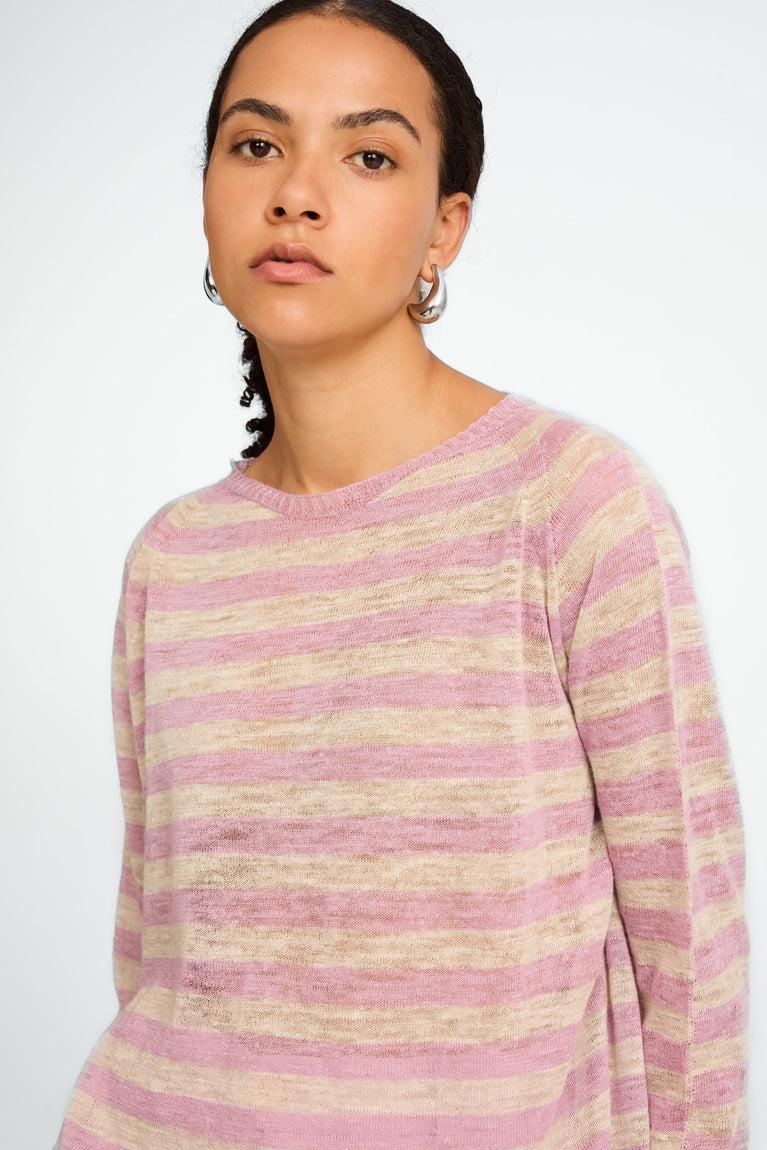 Jane Lushka Linen Line Pullover EU 371 Pudra