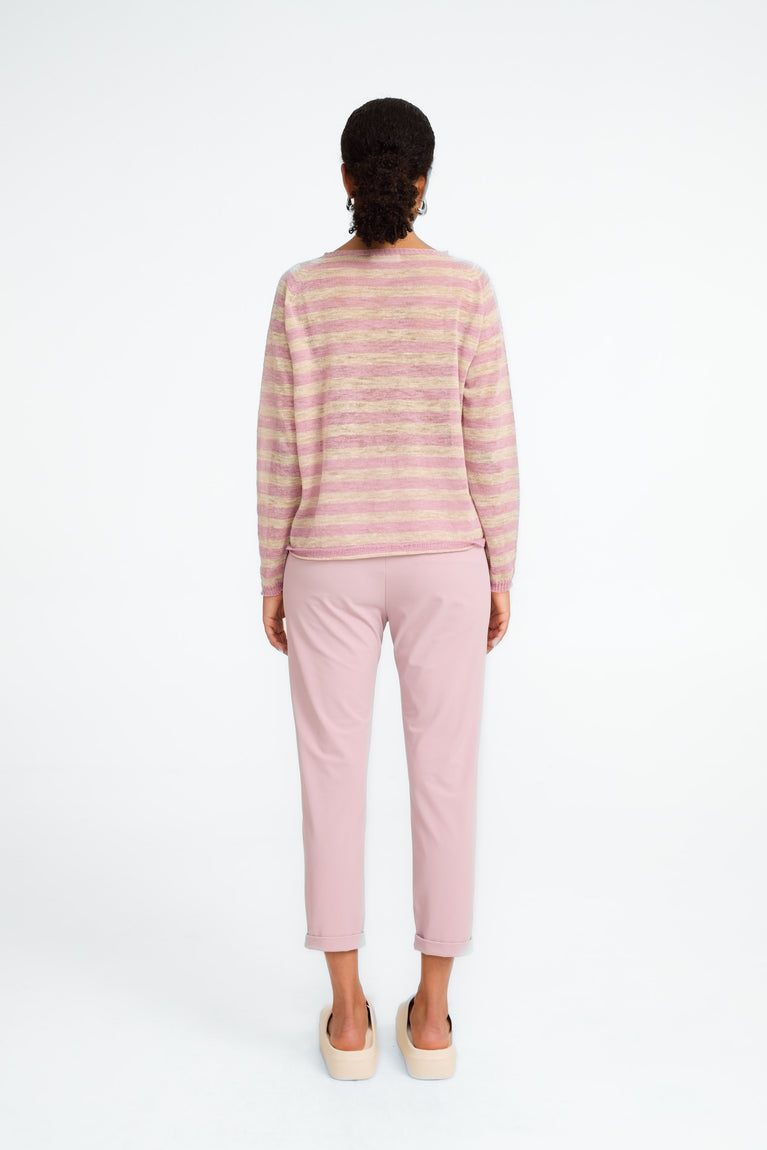 Jane Lushka Linen Line Pullover EU 371 Pudra
