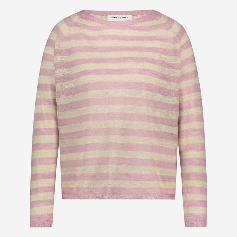 Jane Lushka Linen Line Pullover EU 371 Pudra