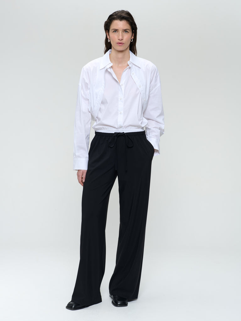 jane lushka Look cotton poplin blouse White