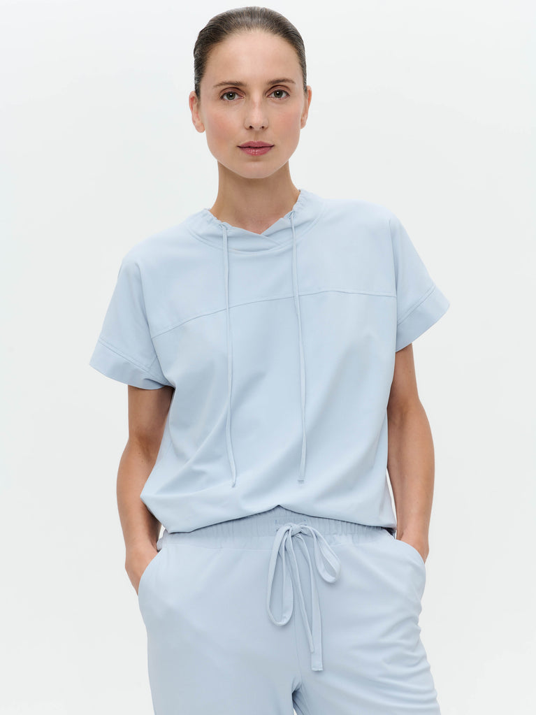 Jane Lushka Lucca Top Technical Jersey Light Blue