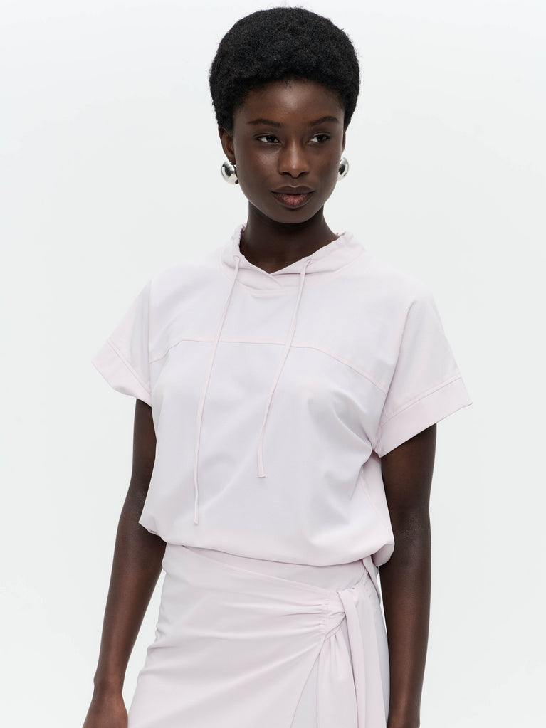 Jane Lushka Lucca Top Technical Jersey Light Pudra