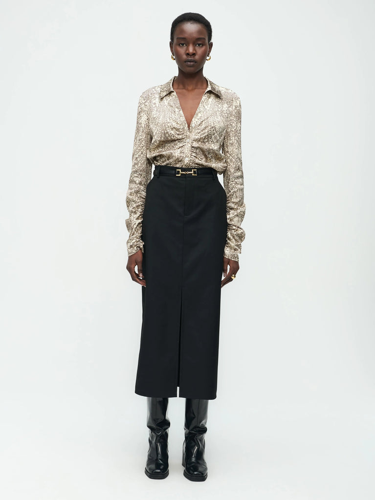 jane lushka Luisa Blouse Brown