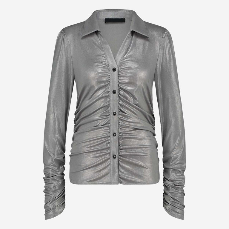 Jane Lushka Luisa Blouse Silver