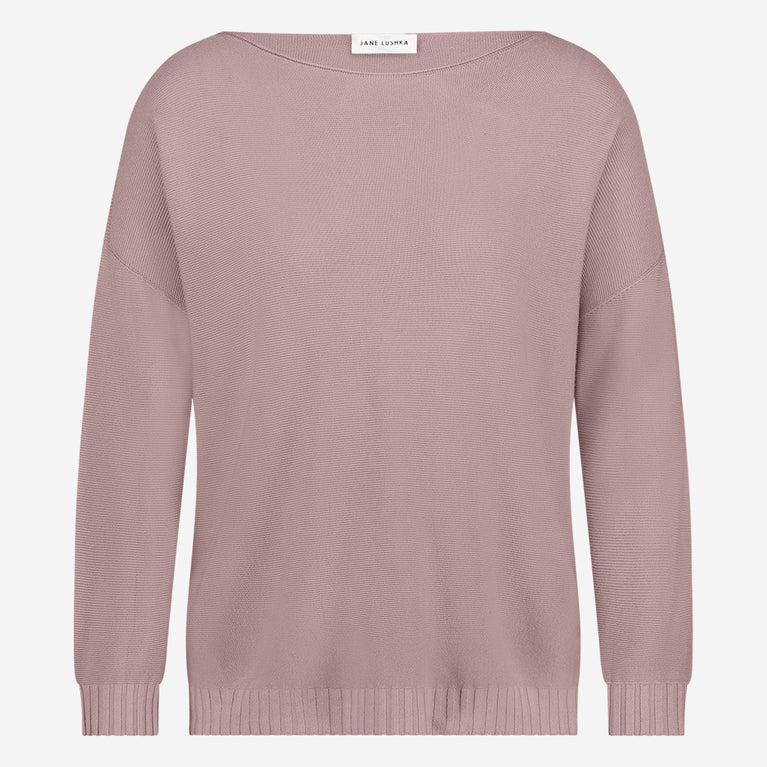 Jane Lushka M205 Seamless Cotton Pullover Rosa