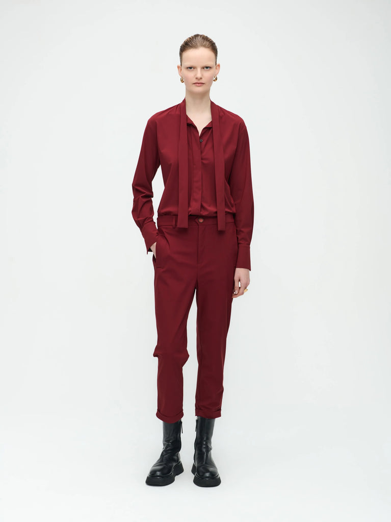 jane lushka Magda Blouse Technical Jersey Amaranto