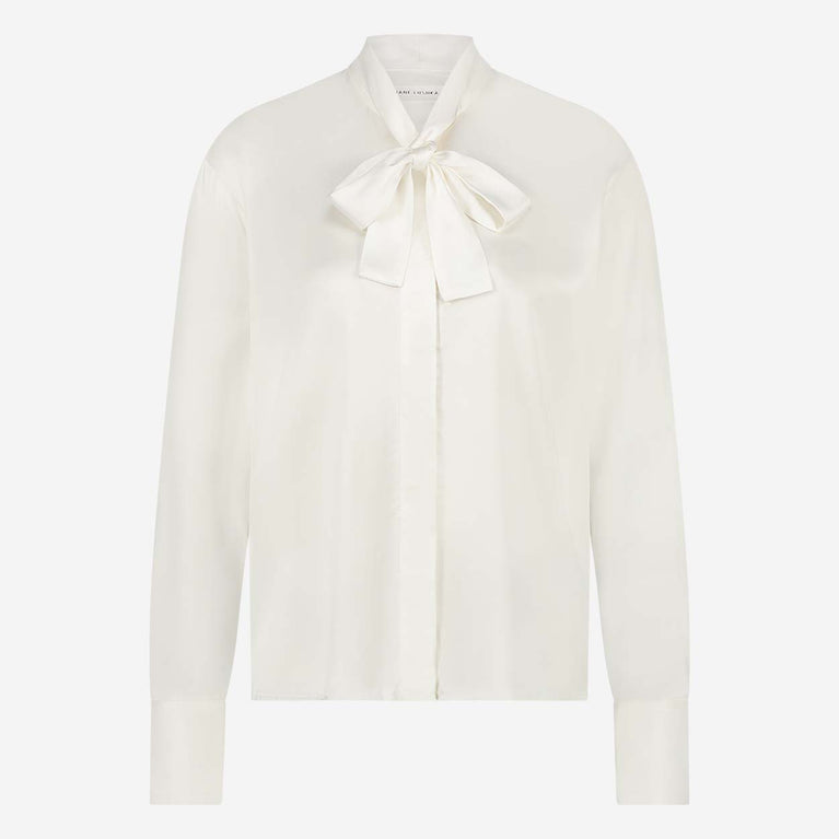 Jane Lushka Magda Blouse White