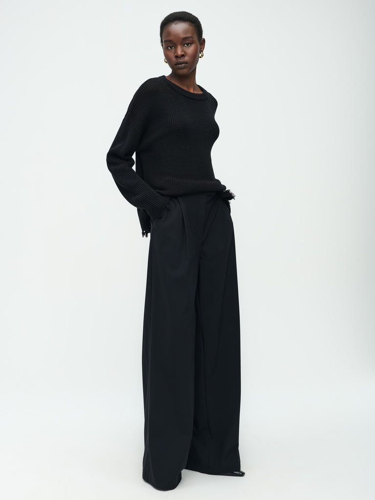 Jane Lushka Marga Pants Technical Jersey Black