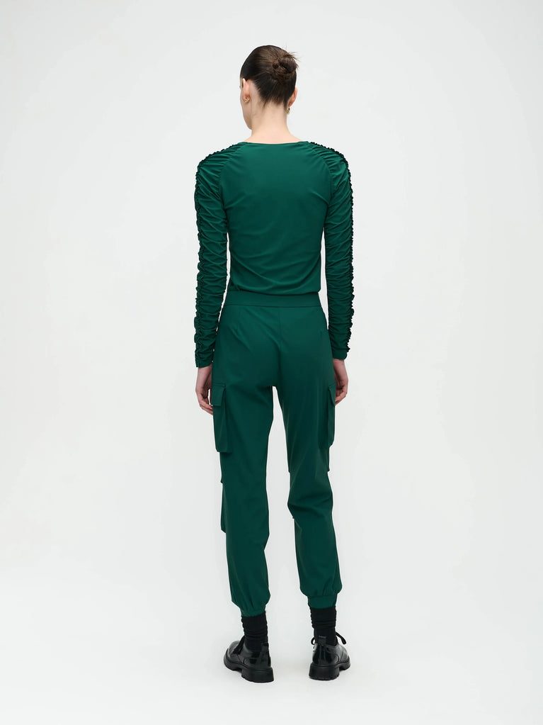 Jane Lushka Marita Pants Technical Jersey Green