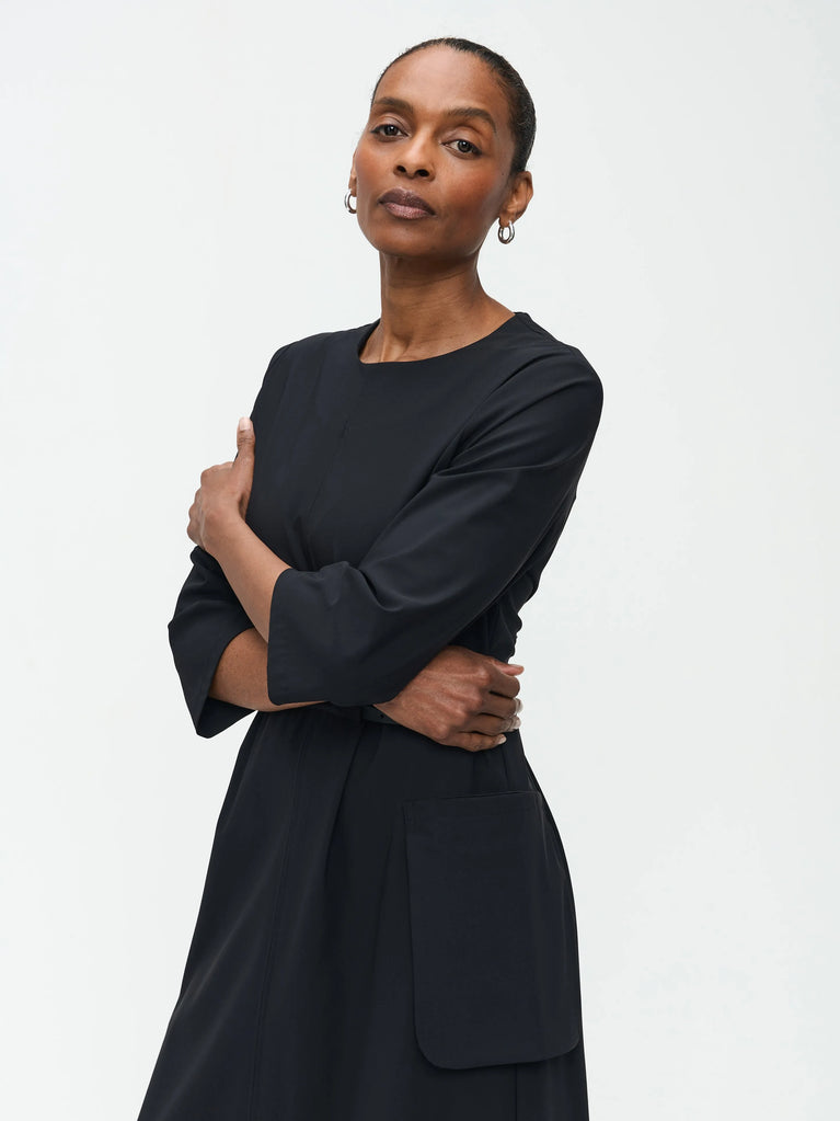 Jane Lushka Marlou Dress Technical Jersey Black