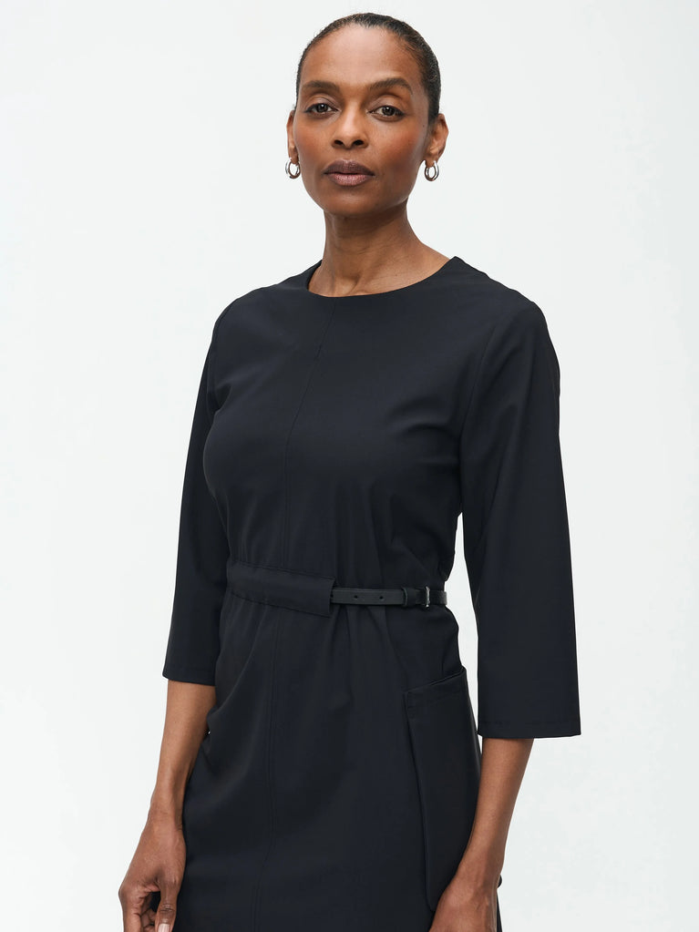 Jane Lushka Marlou Dress Technical Jersey Black