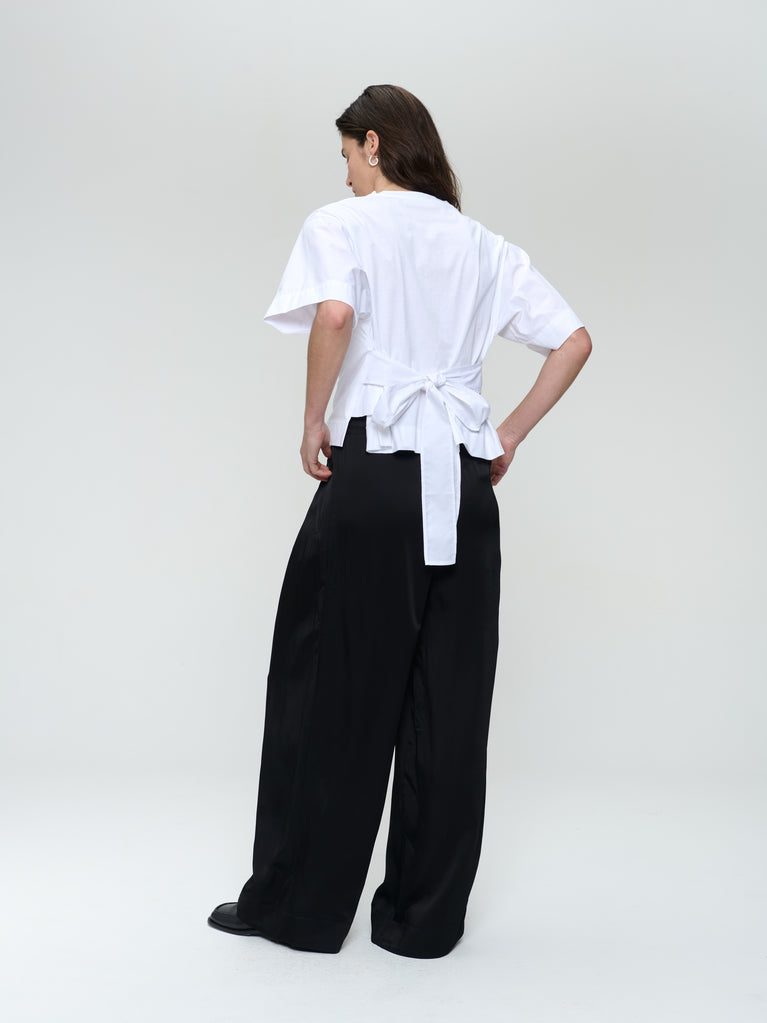 Jane Lushka Mary Mix Cotton Top White