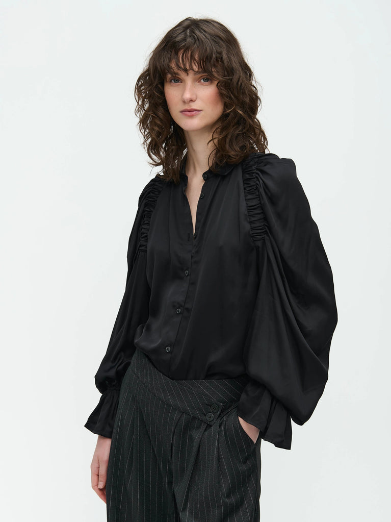 Jane Lushka Mima Blouse Black