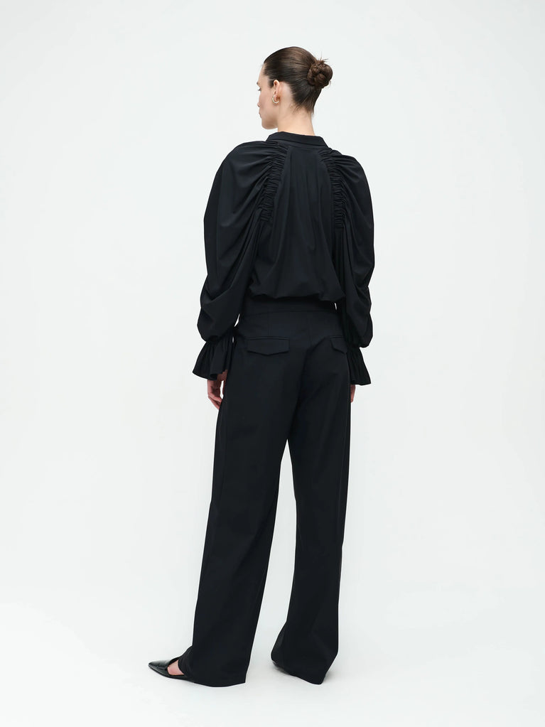 Jane Lushka Mima Blouse Technical Jersey Black