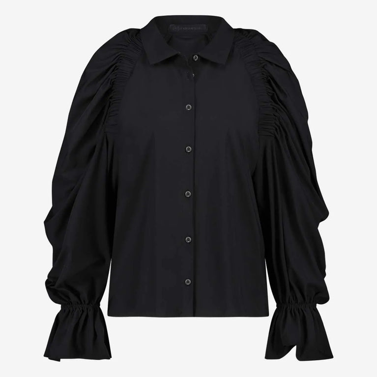 Jane Lushka Mima Blouse Technical Jersey Black