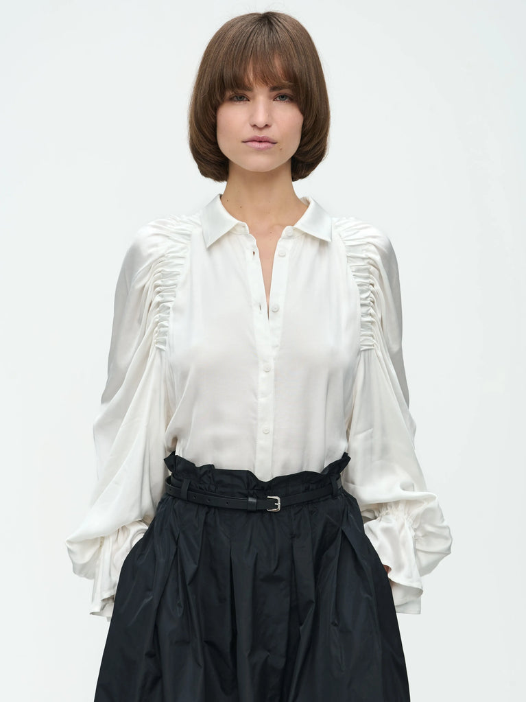 Jane Lushka Mima Blouse White