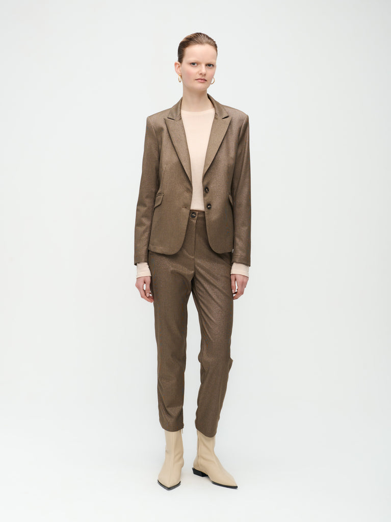 jane lushka Mirel Pants Gold Brown