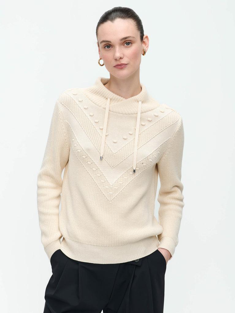 Jane Lushka Nadig Pullover Ecru