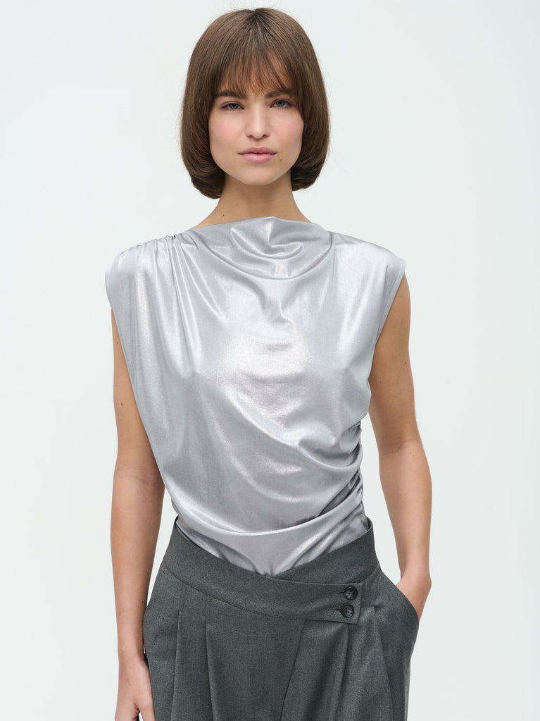 jane lushka Nelly Top Silver