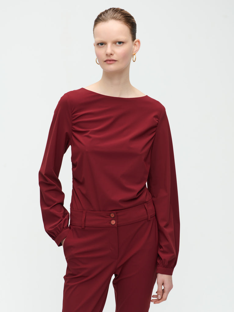 Jane Lushka Nina Top Technical Jersey Amaranto