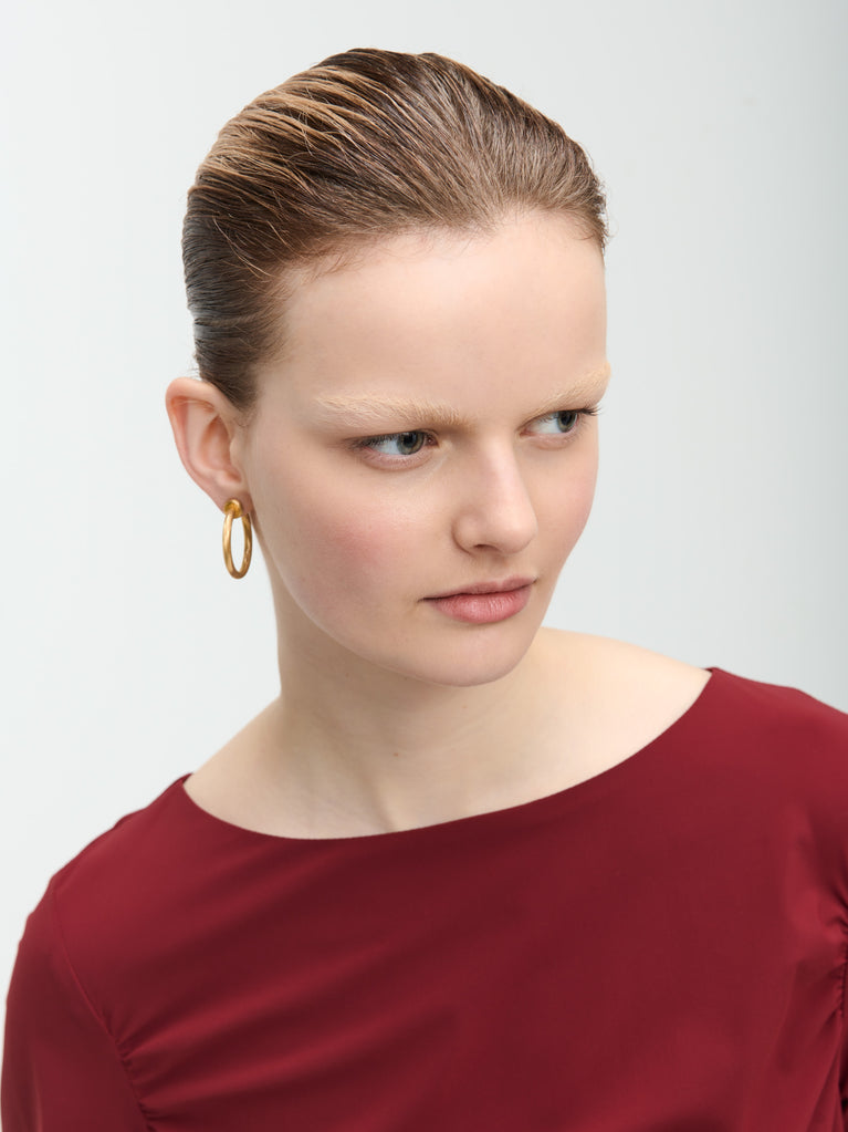 Jane Lushka Nina Top Technical Jersey Amaranto