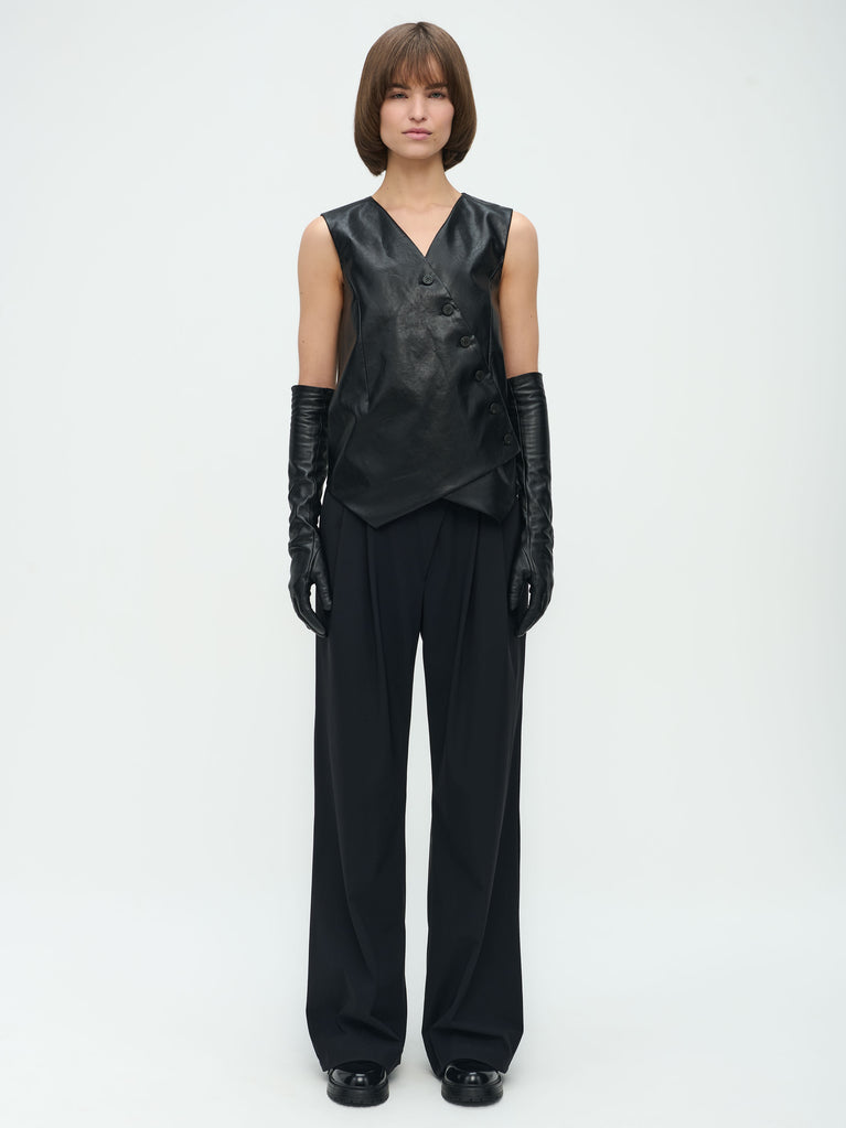 jane lushka Oliver Vest Black