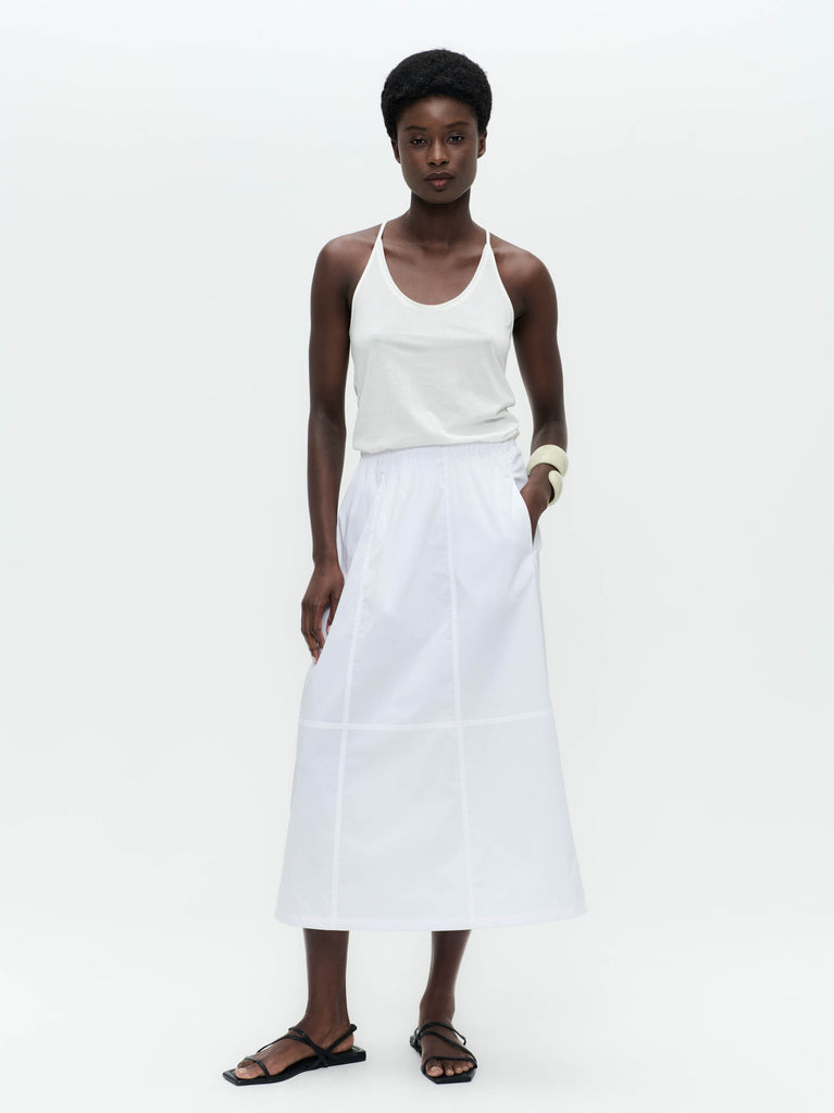 jane lushka Pam cotton top Off White