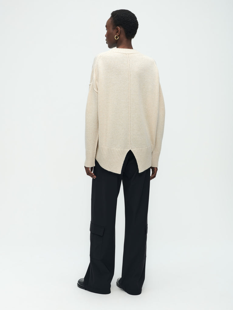 Jane Lushka Pandora Pullover Off White