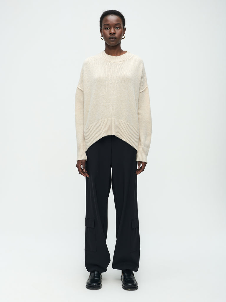 jane lushka Pandora Pullover Off White
