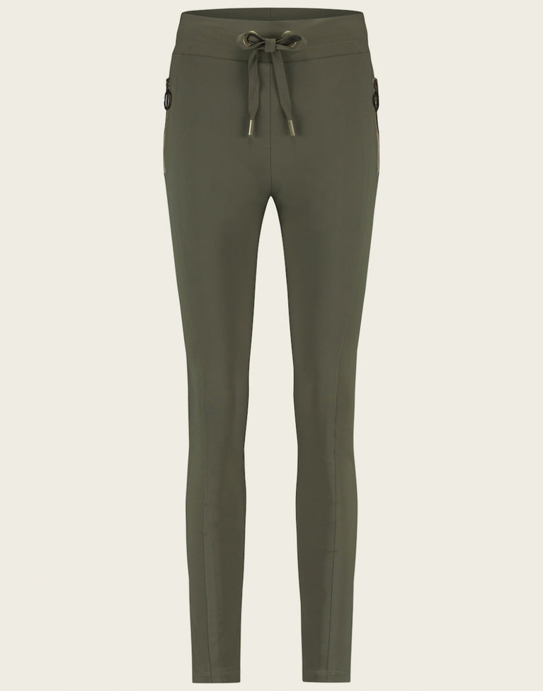 Jane Lushka Pants Anna Technical Jersey Army