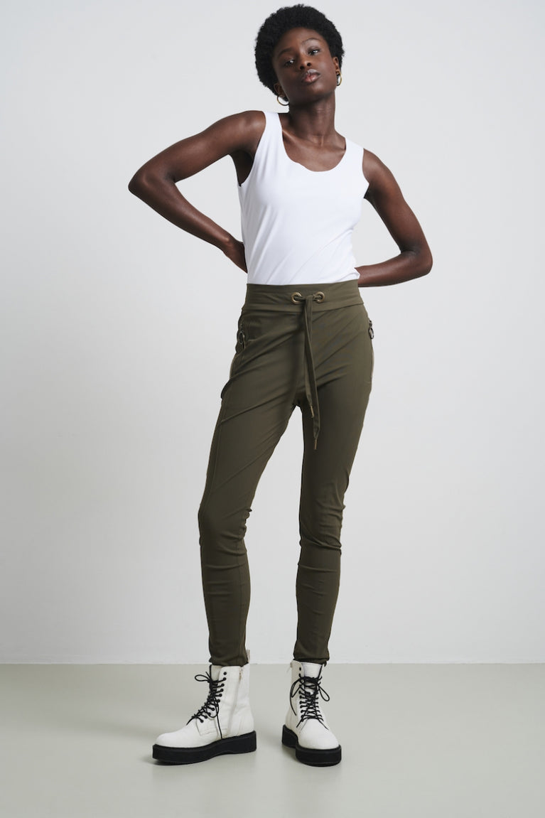 jane lushka Pants Anna Technical Jersey Army