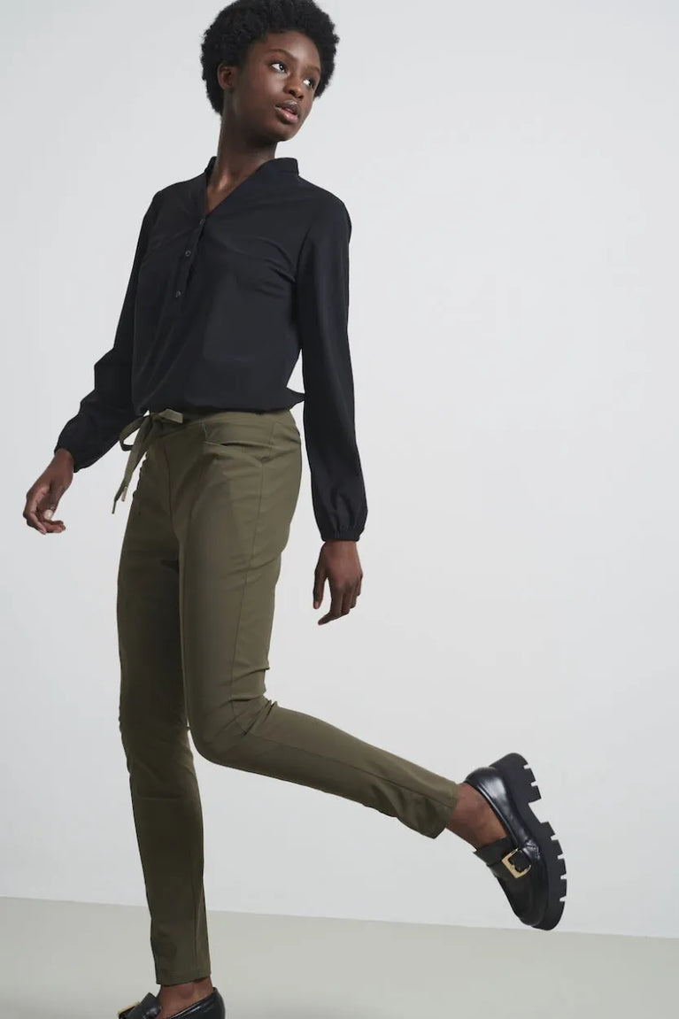 Jane Lushka Pants Idris Technical Jersey Army