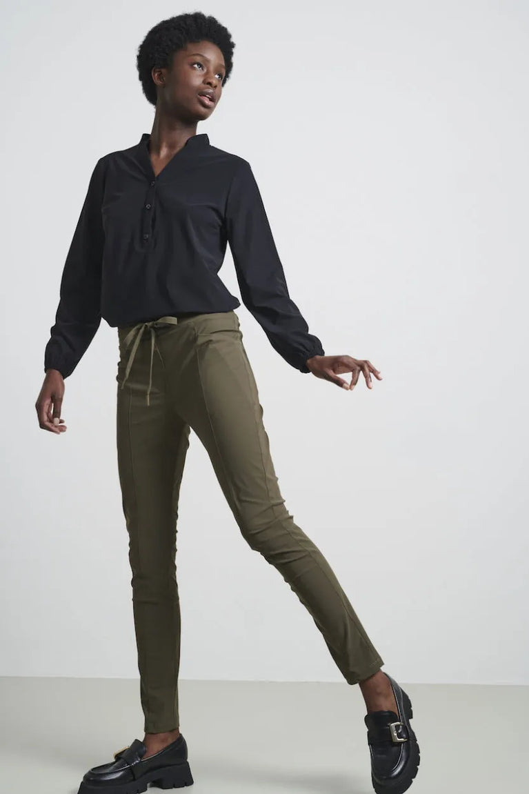 jane lushka Pants Idris Technical Jersey Army