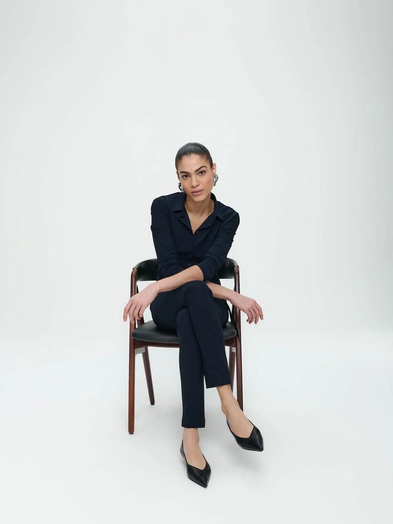 Jane Lushka Pants Idris Technical Jersey Blue