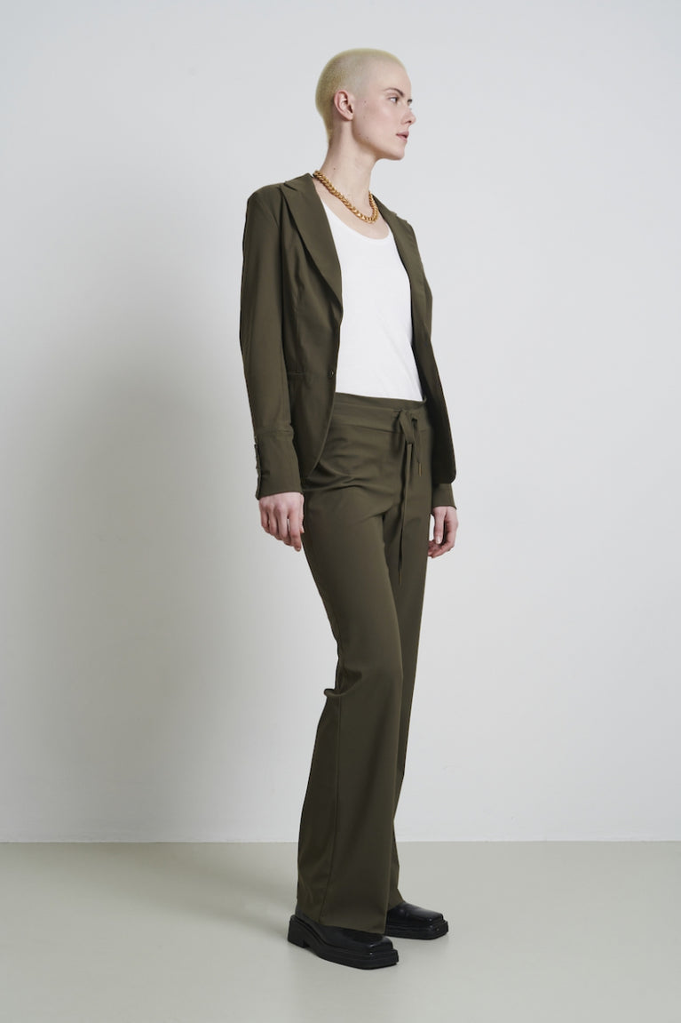 jane lushka Pants Jadore Technical Jersey Army