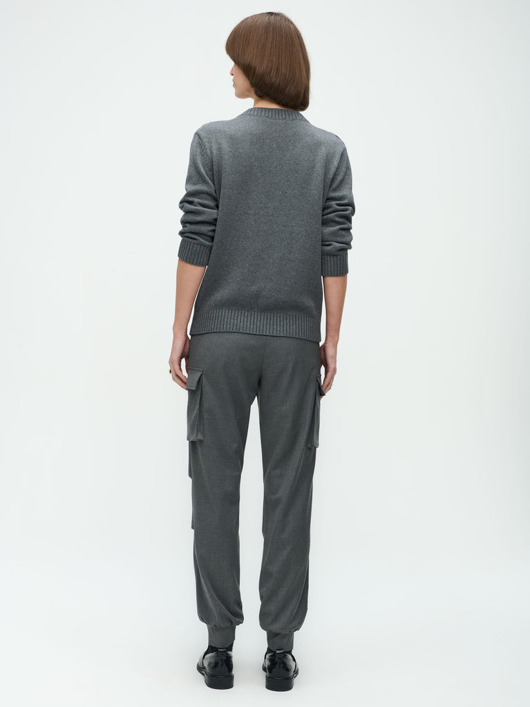 Jane Lushka Print Pullover Grey