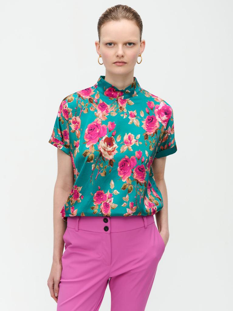 Jane Lushka Rayan Top Multi Green