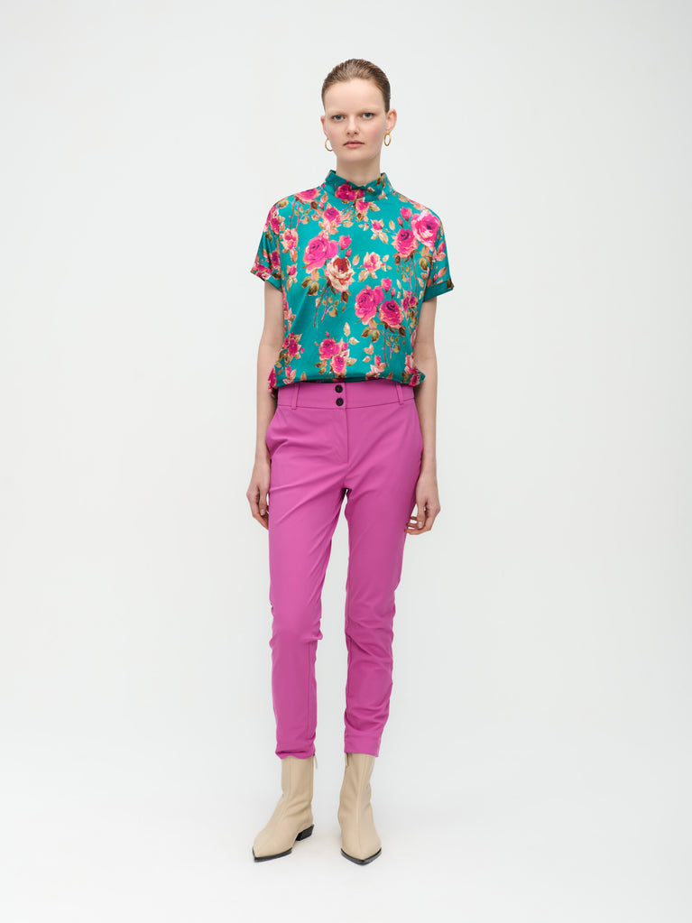 jane lushka Rayan Top Multi Green