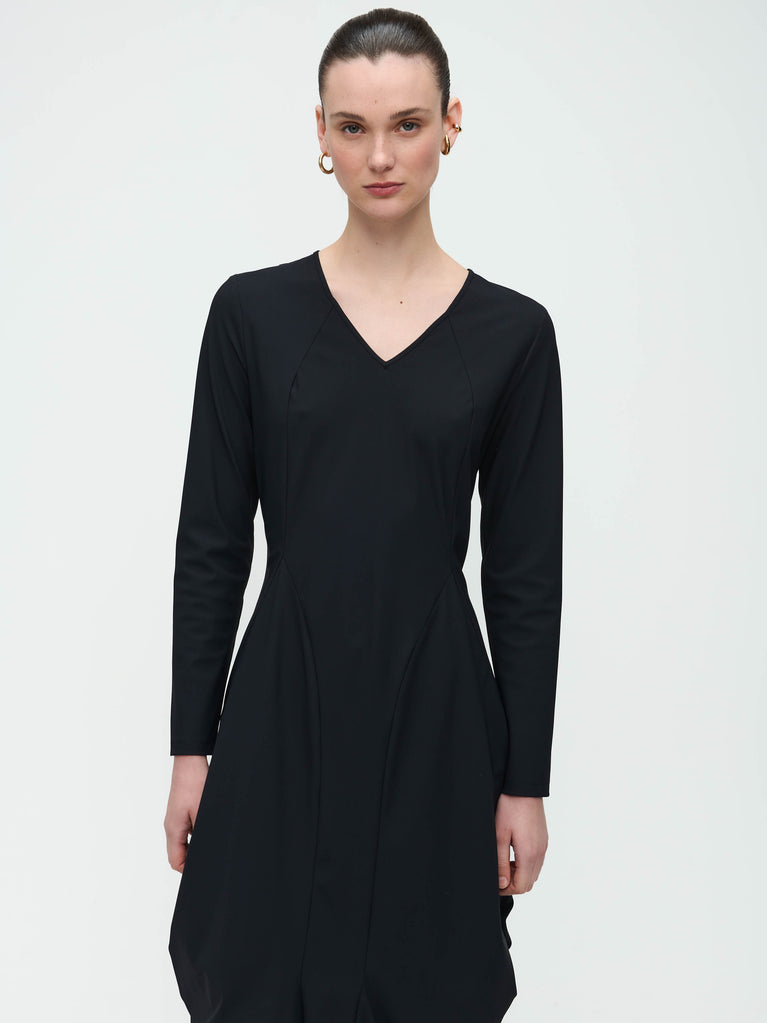 Jane Lushka Ria Dress Technical Jersey Black