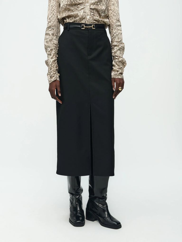 Jane Lushka Rill Skirt Black