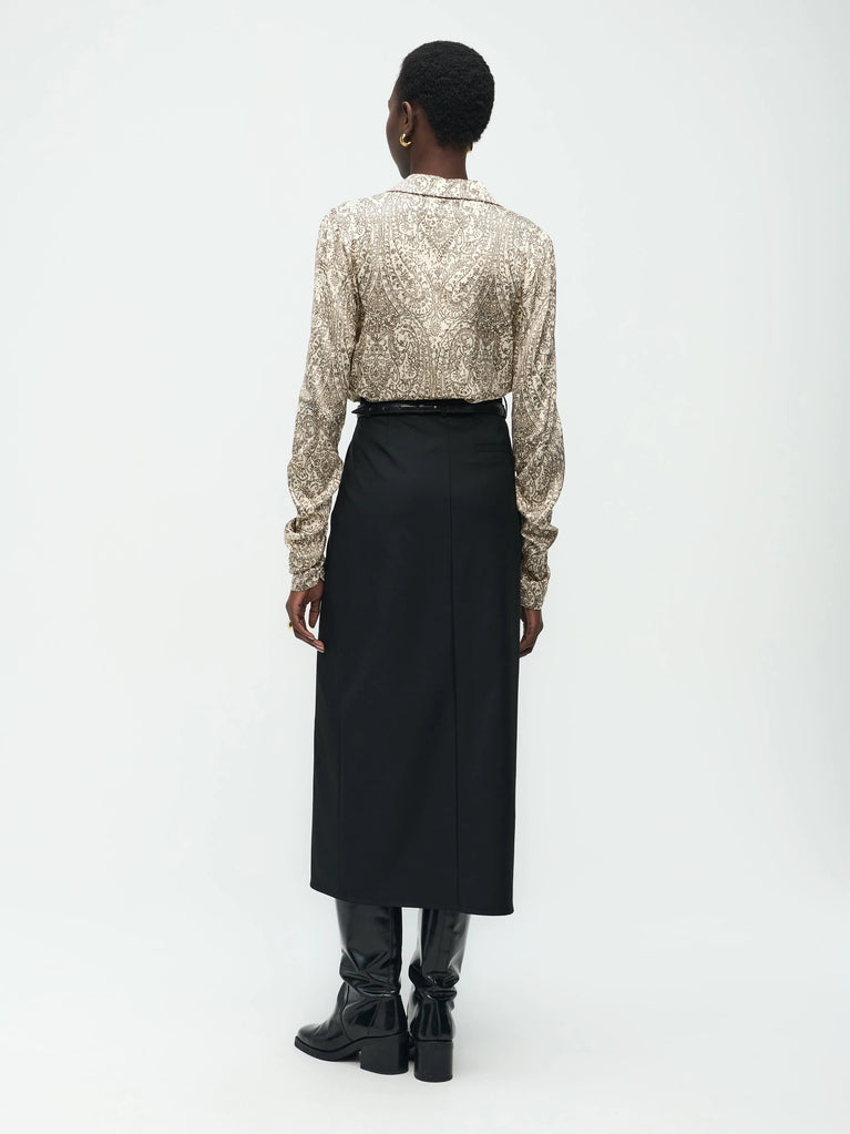 Jane Lushka Rill Skirt Black