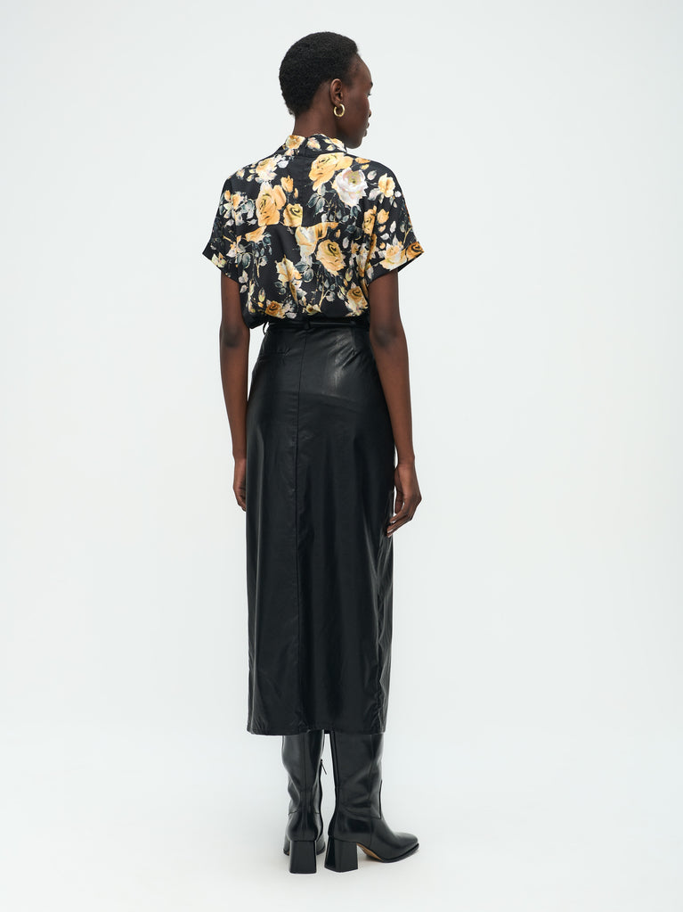 Jane Lushka Rill Skirt Black