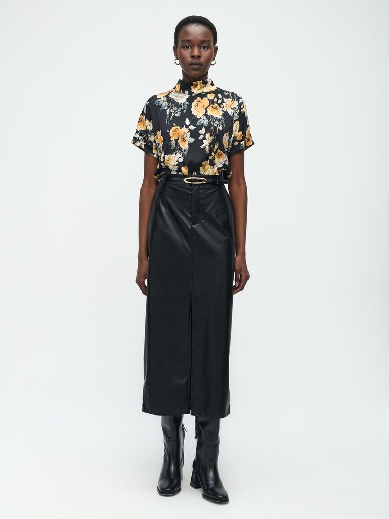 jane lushka Rill Skirt Black