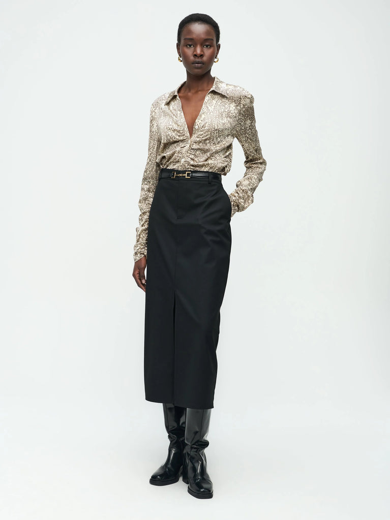 jane lushka Rill Skirt Black