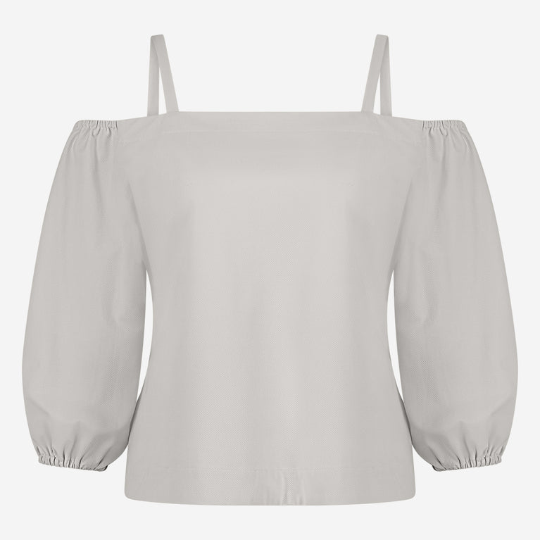 Jane Lushka Samira Top Technical Jersey Sand