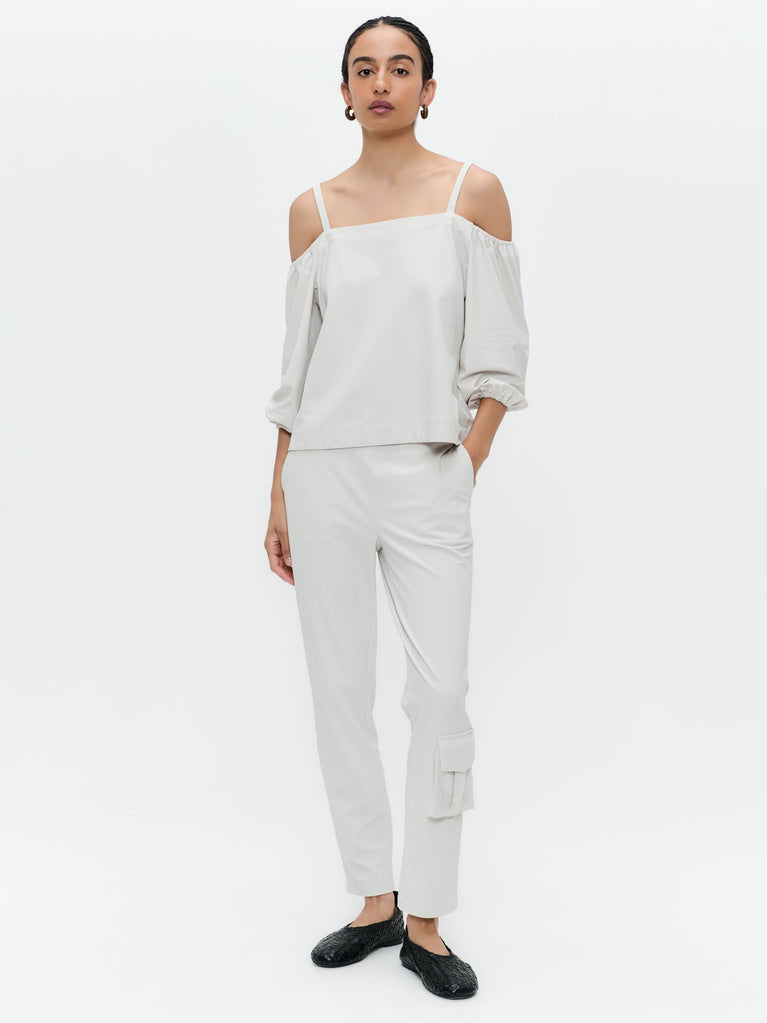 jane lushka Samira top technical jersey Sand